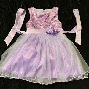 Toddler girl Sequin dress 4T